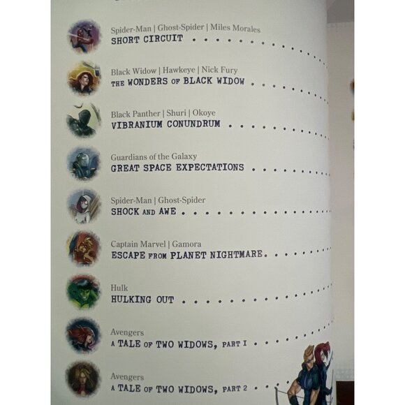 Marvel Storybook Collection: Guardians Of The Galaxy Comic Book See TOC - Picture 5 of 5